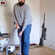 Henderson, stuck at home doing chores again.